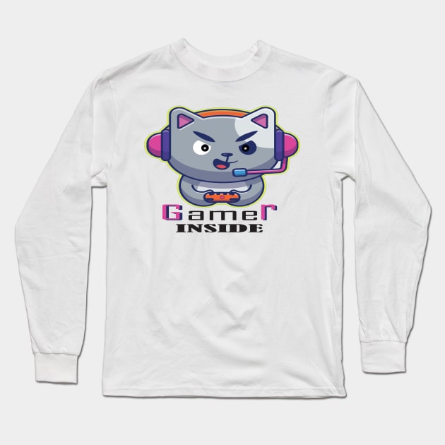 Best Gaming Headsets: Unleashing the Gamer Inside with Style Long Sleeve T-Shirt by Mirak-store 